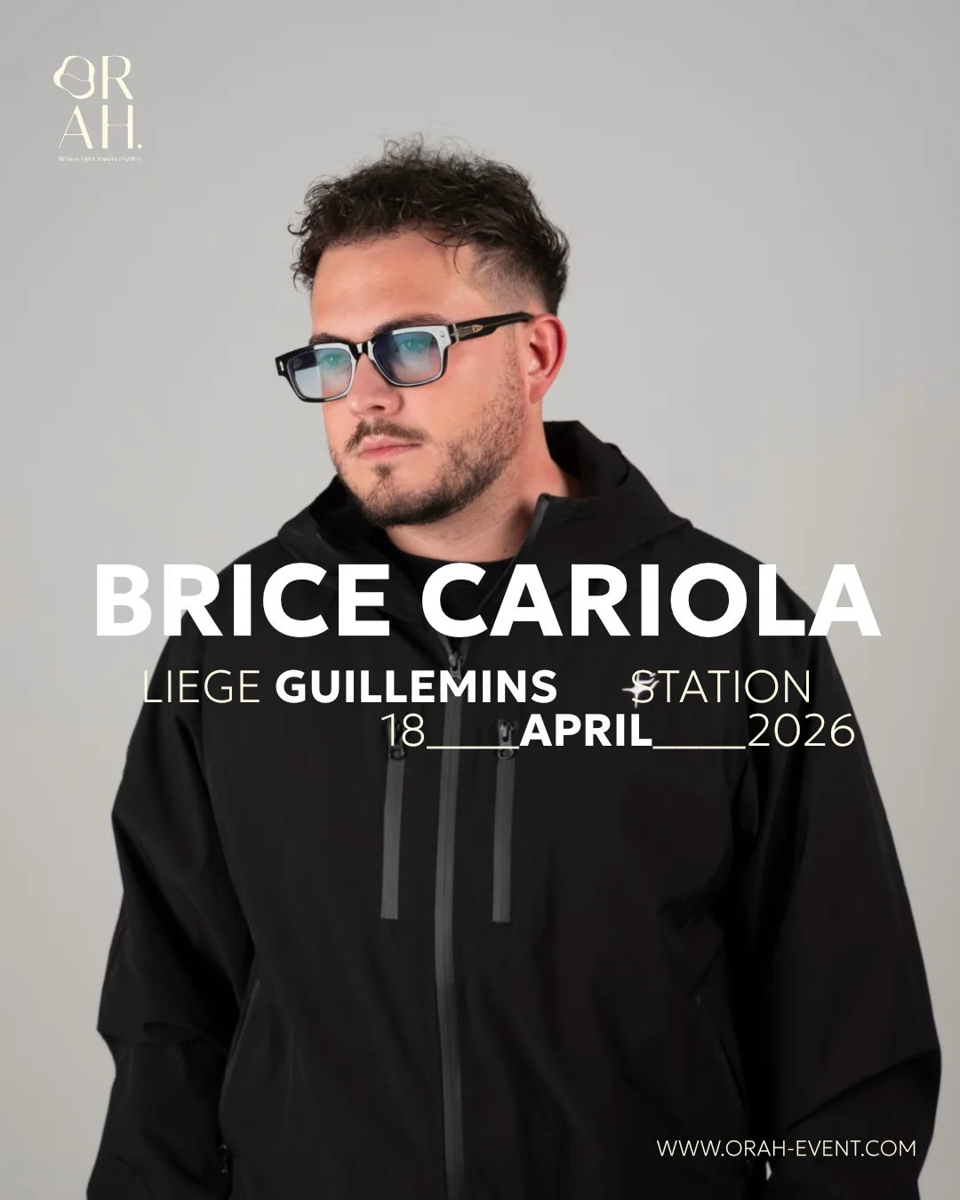 Brice Cariola — Opening act ORAH Guillemins 2026
